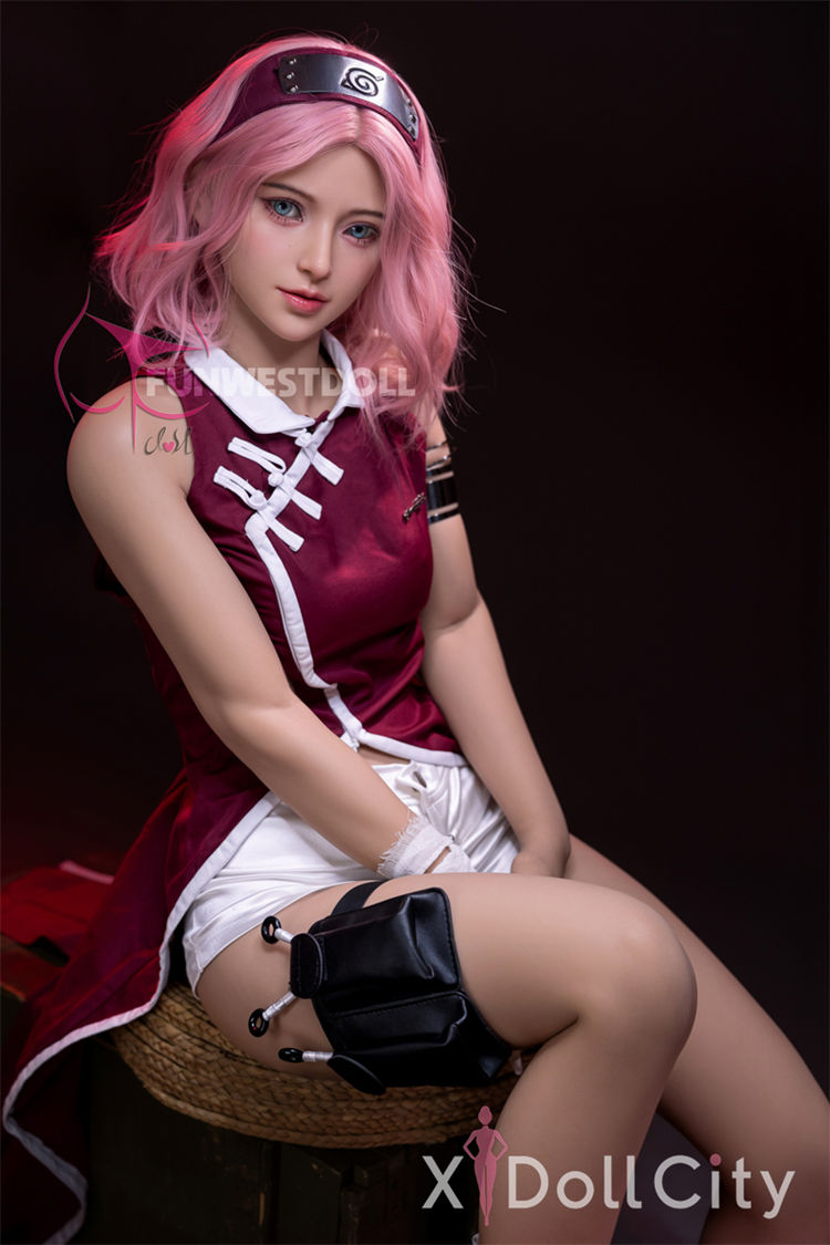 EU Stock - 159cm (5ft2) A-cup Cosplay Adult Sex Doll Alice, Head #038