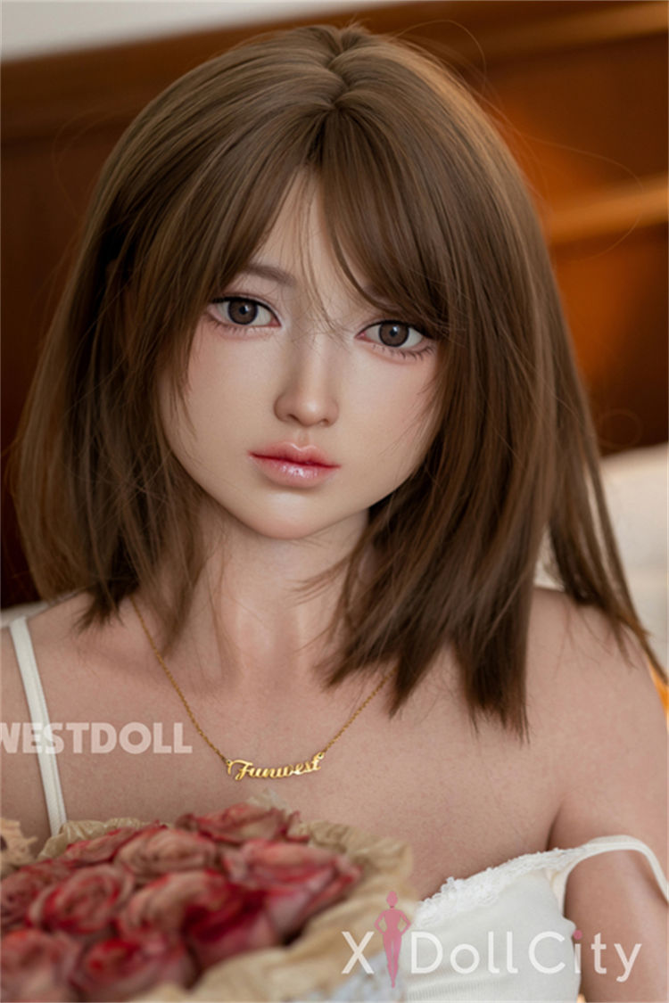 159cm (5ft2) A-Cup Silicone Adult Sex Doll Amy, Head #041S
