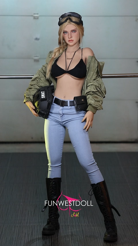 EU Stock - 162cm (5ft3) F-cup TPE Adult Sex Doll Bella, Head #037