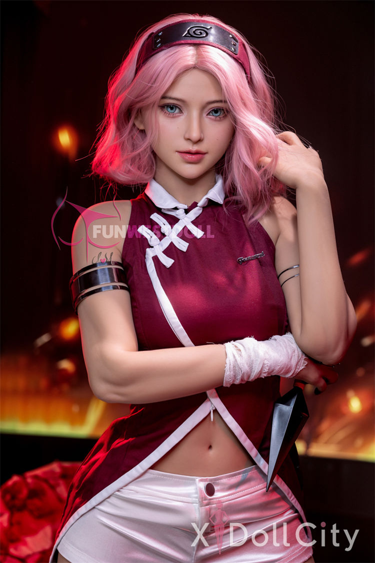 EU Stock - 159cm (5ft2) A-cup Cosplay Adult Sex Doll Alice, Head #038