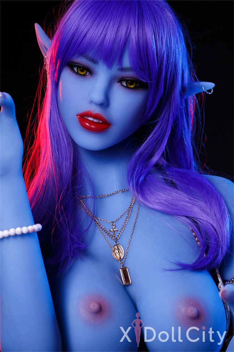 158cm (5ft2) Medium Breast Anime Elf Sex Doll Ladonna, Head #115