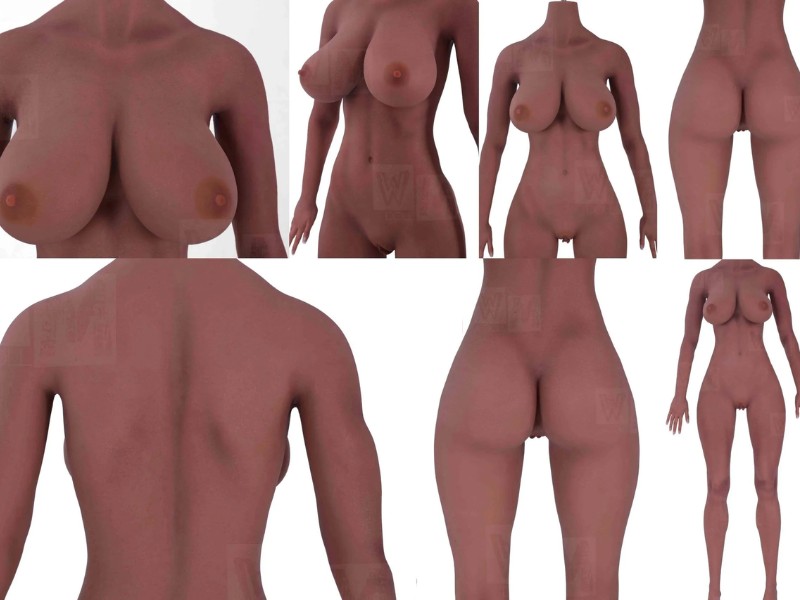 XdollCity Sex Doll Realism Body Painting