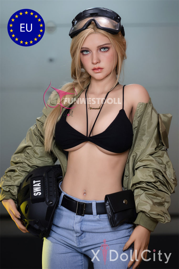 EU Stock - 162cm (5ft3) F-cup TPE Adult Sex Doll Bella, Head #037