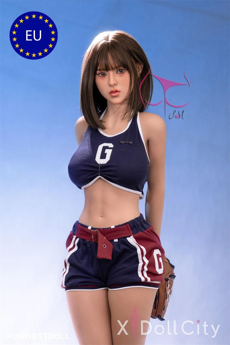 EU Stock - 155cm (5ft1) F-cup Lifesize Adult Sex Doll Darlene,Head #028