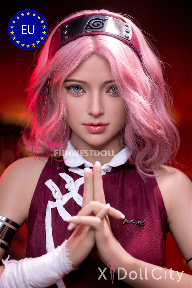 EU Stock - 159cm (5ft2) A-cup Cosplay Adult Sex Doll Alice, Head #038