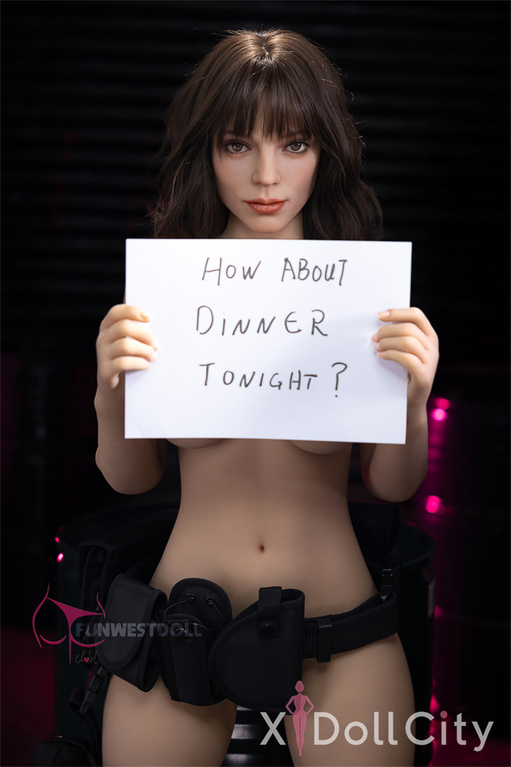 159cm (5ft2) F-Cup TPE Adult Sex Doll Eve, Head #055