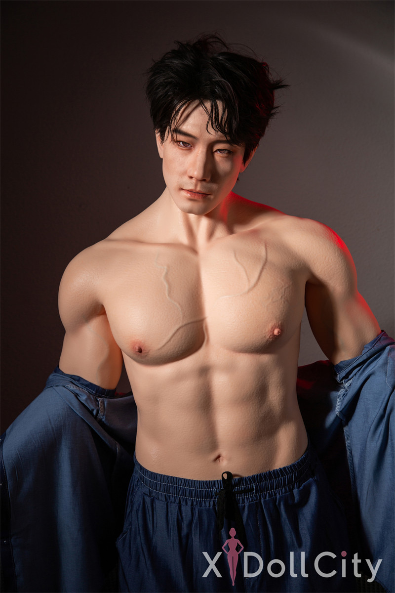 175cm/5ft9 Male Silicone Adult Sex Doll - Qiaoyu