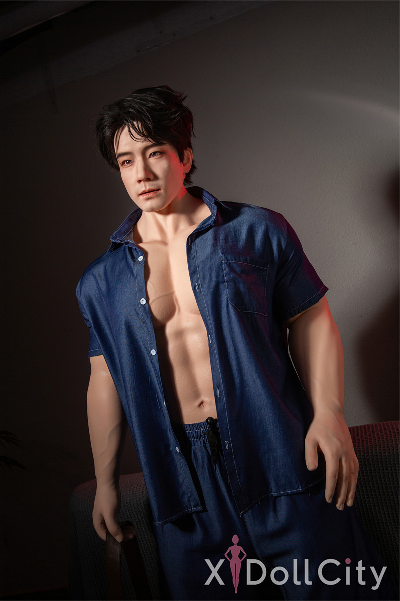 175cm/5ft9 Male Silicone Adult Sex Doll - Qiaoyu