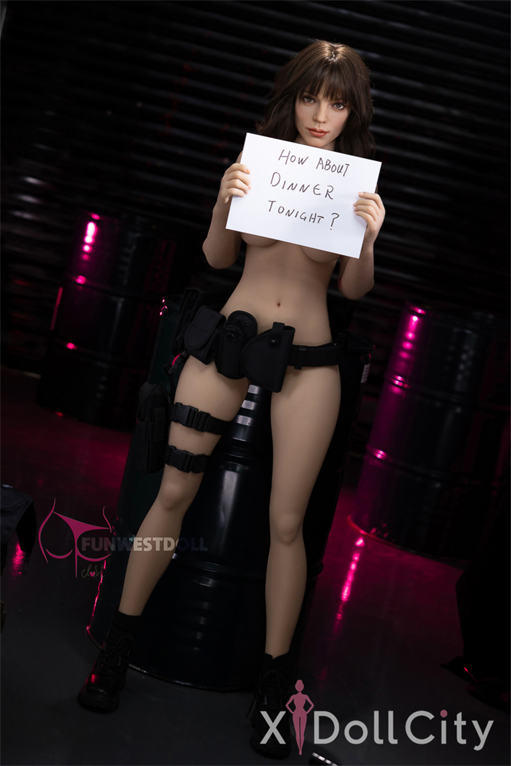 159cm (5ft2) F-Cup TPE Adult Sex Doll Eve, Head #055