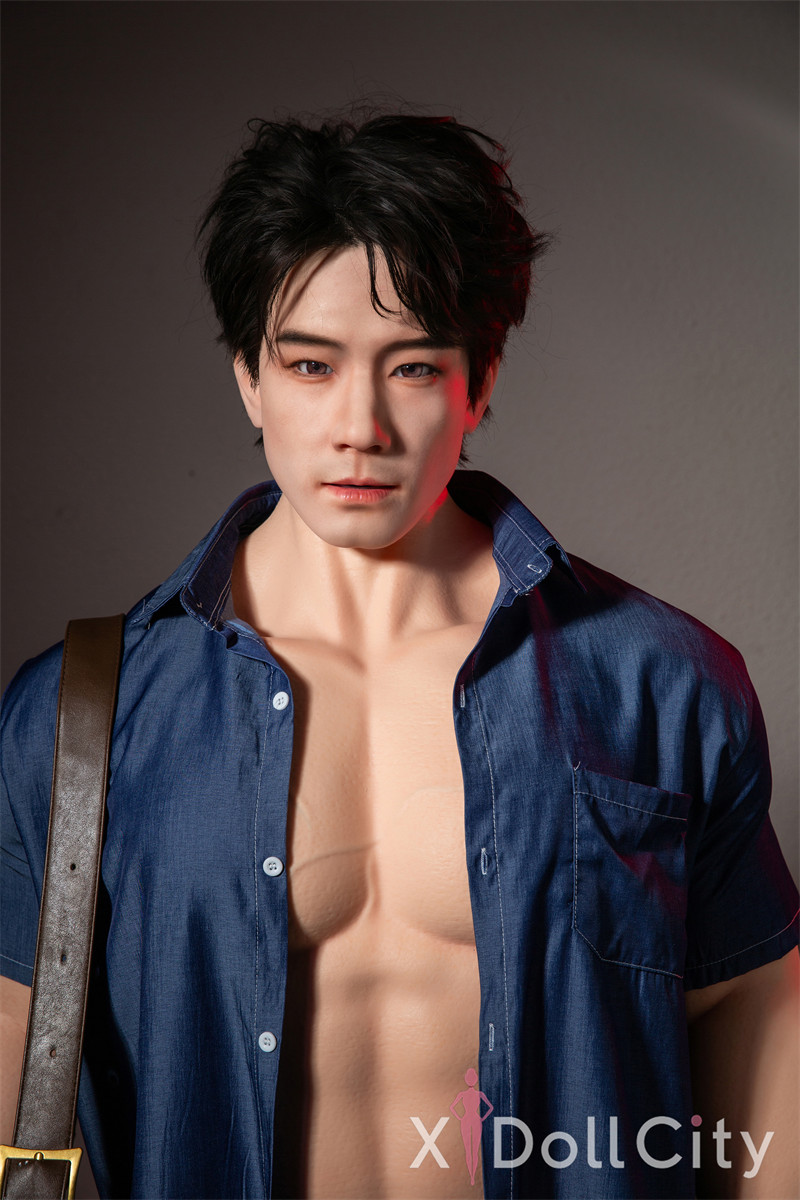 175cm/5ft9 Male Silicone Adult Sex Doll - Qiaoyu