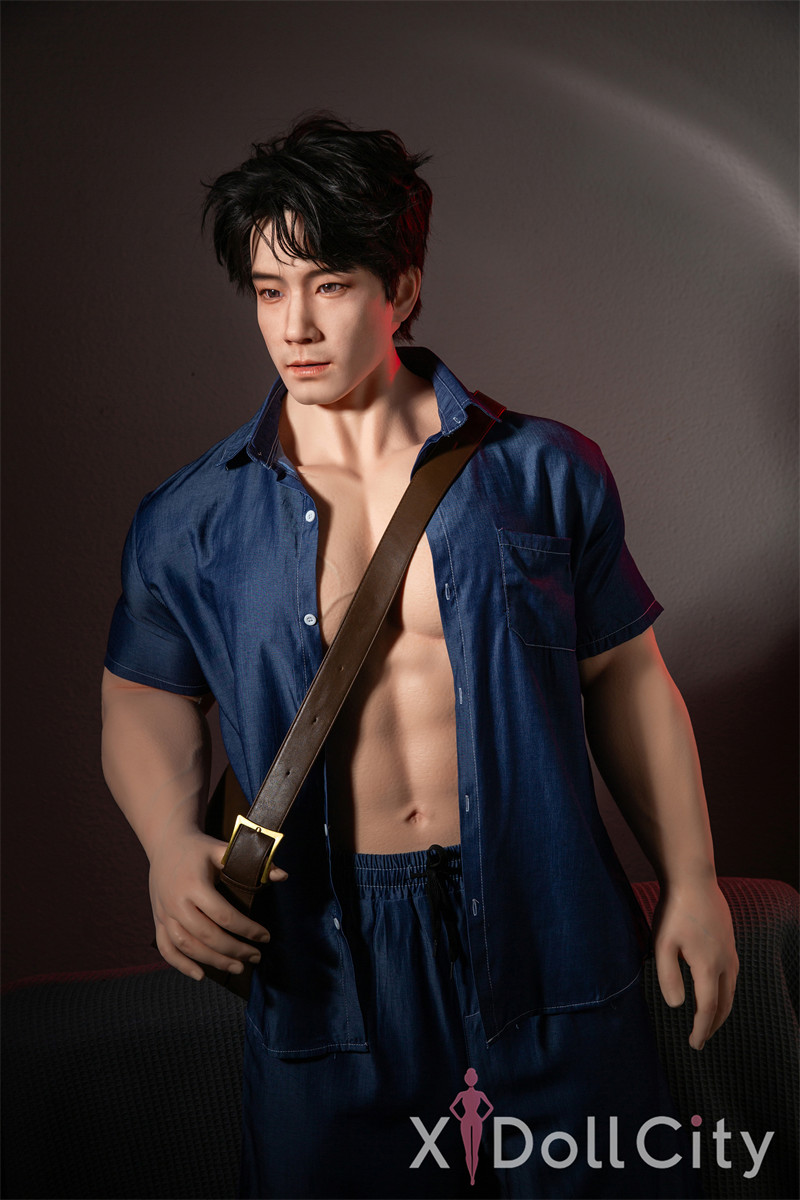 175cm/5ft9 Male Silicone Adult Sex Doll - Qiaoyu