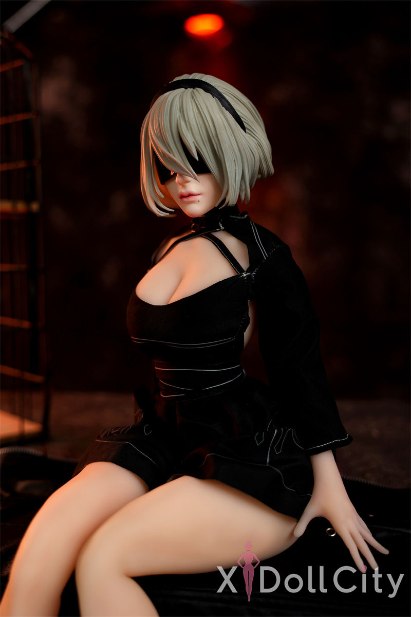 Anime Character 2B Mini Love Doll(PVC Head)