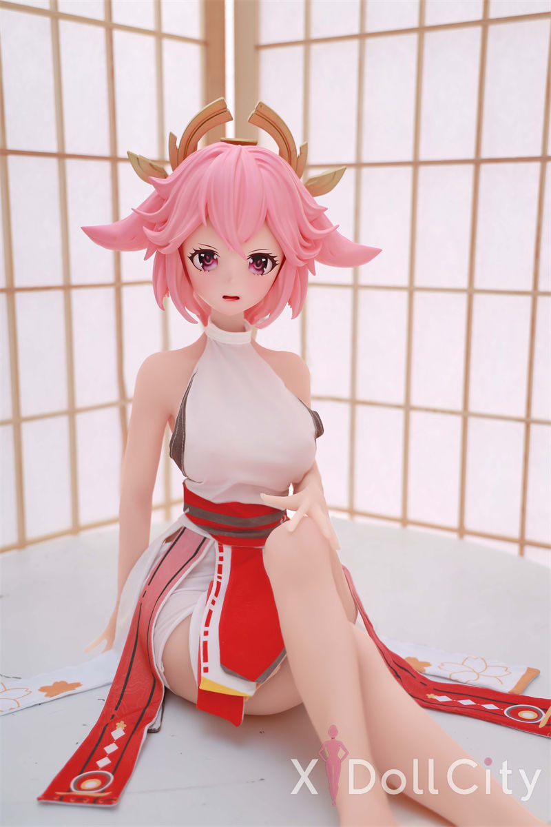Genshin Impact Yae Miko Mini Adult Sex Doll Cosplay Version
