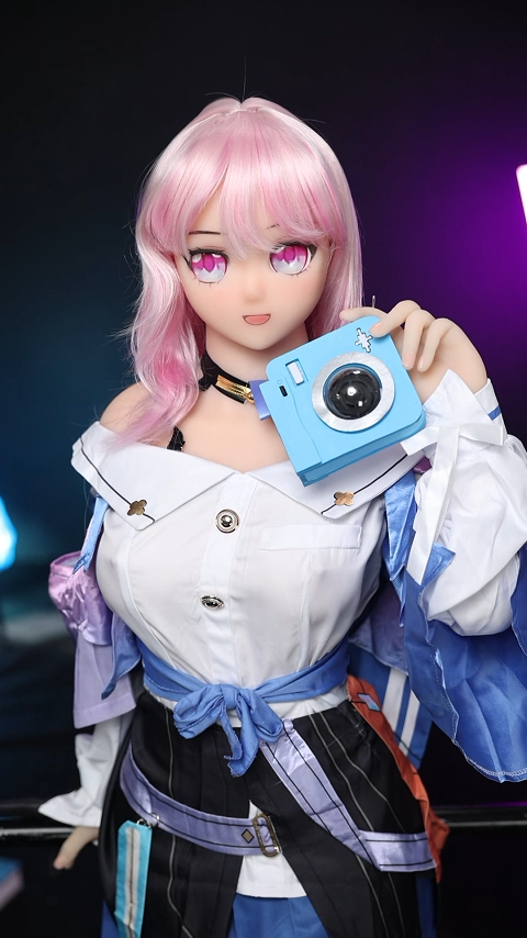 New Pink Hair Cute Anime Adult Sex DollAlani 148cm