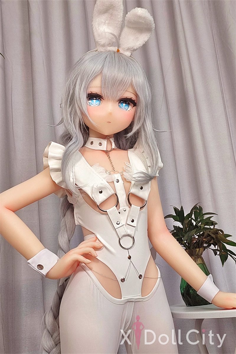 AA-Cup Slim Silicone Sex Doll,Head #80