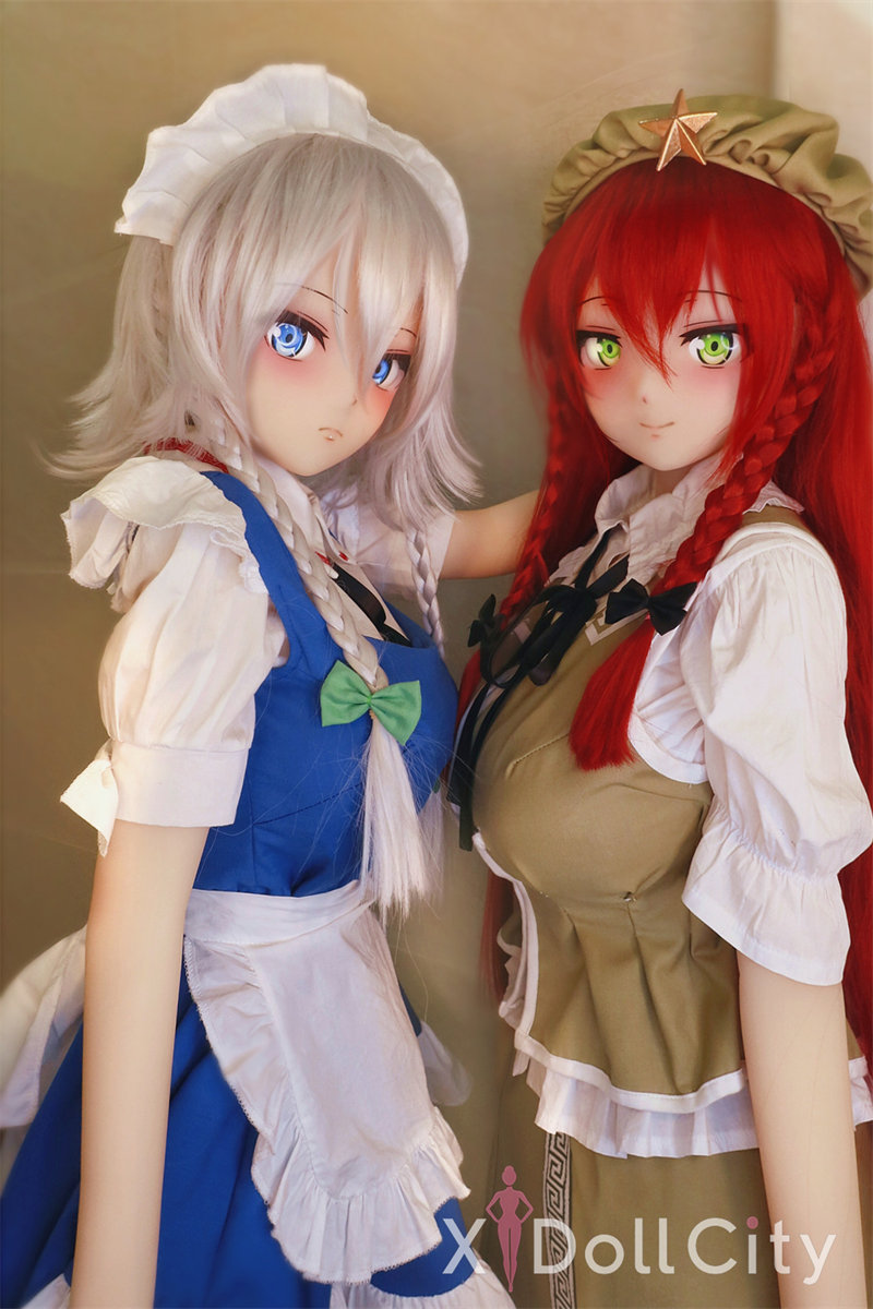 155cm F-Cup TPE Sex Doll,Head #49 + 155cm H-Cup TPE Sex Doll,Head #50