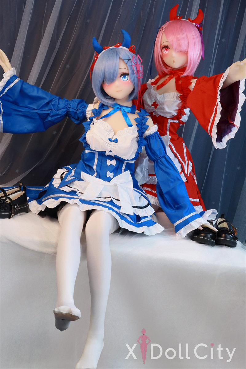 145cm D-Cup TPE Sex Doll,Head #40 + 145cm B-Cup TPE Sex Doll,Head #41