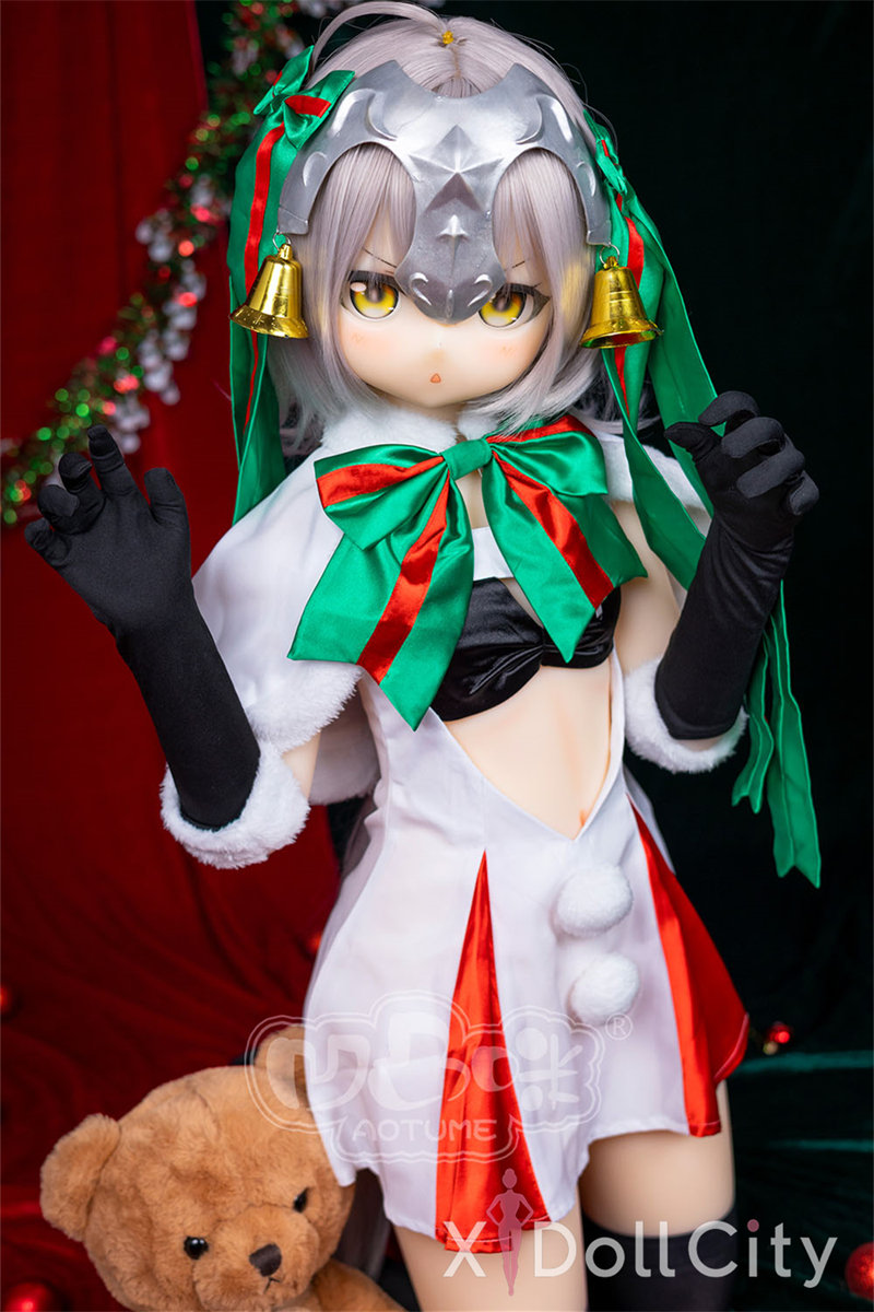 AA-Cup Plump Silicone Sex Doll,Head #123