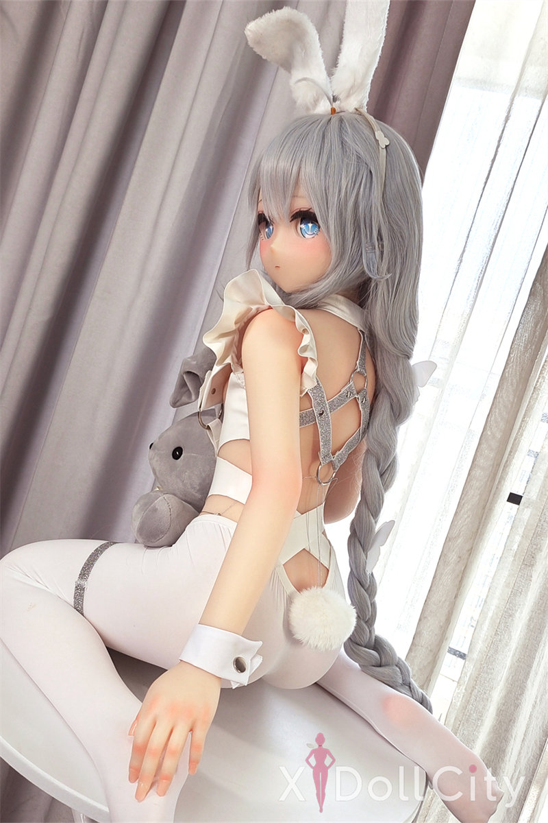 AA-Cup Slim Silicone Sex Doll,Head #80