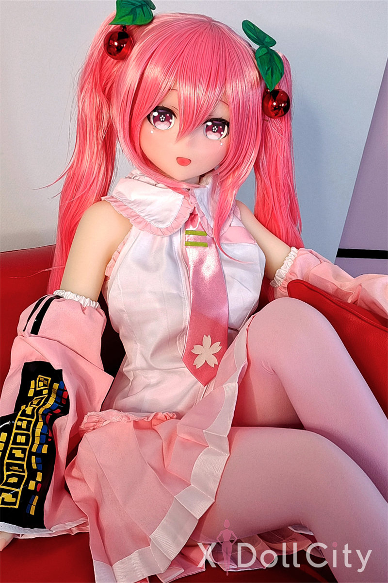 145cm B-Cup Silicone Head+TPE Body Sex Doll,Head #74 + Head #75