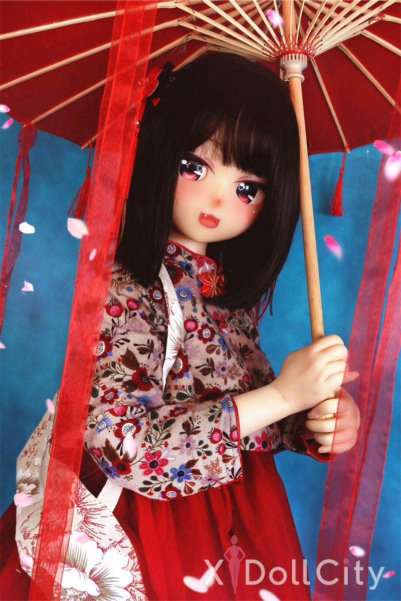 AA-Cup Slim Silicone Sex Doll,Head #65