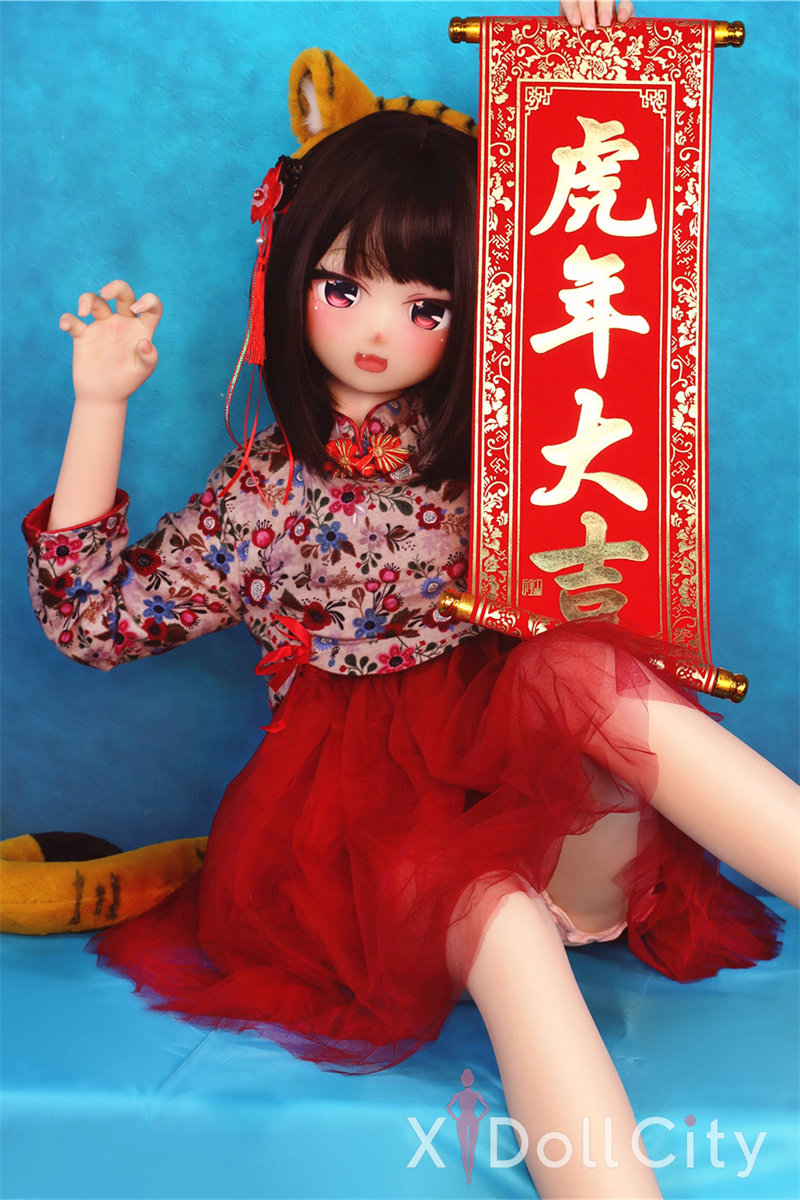 AA-Cup Slim Silicone Sex Doll,Head #65