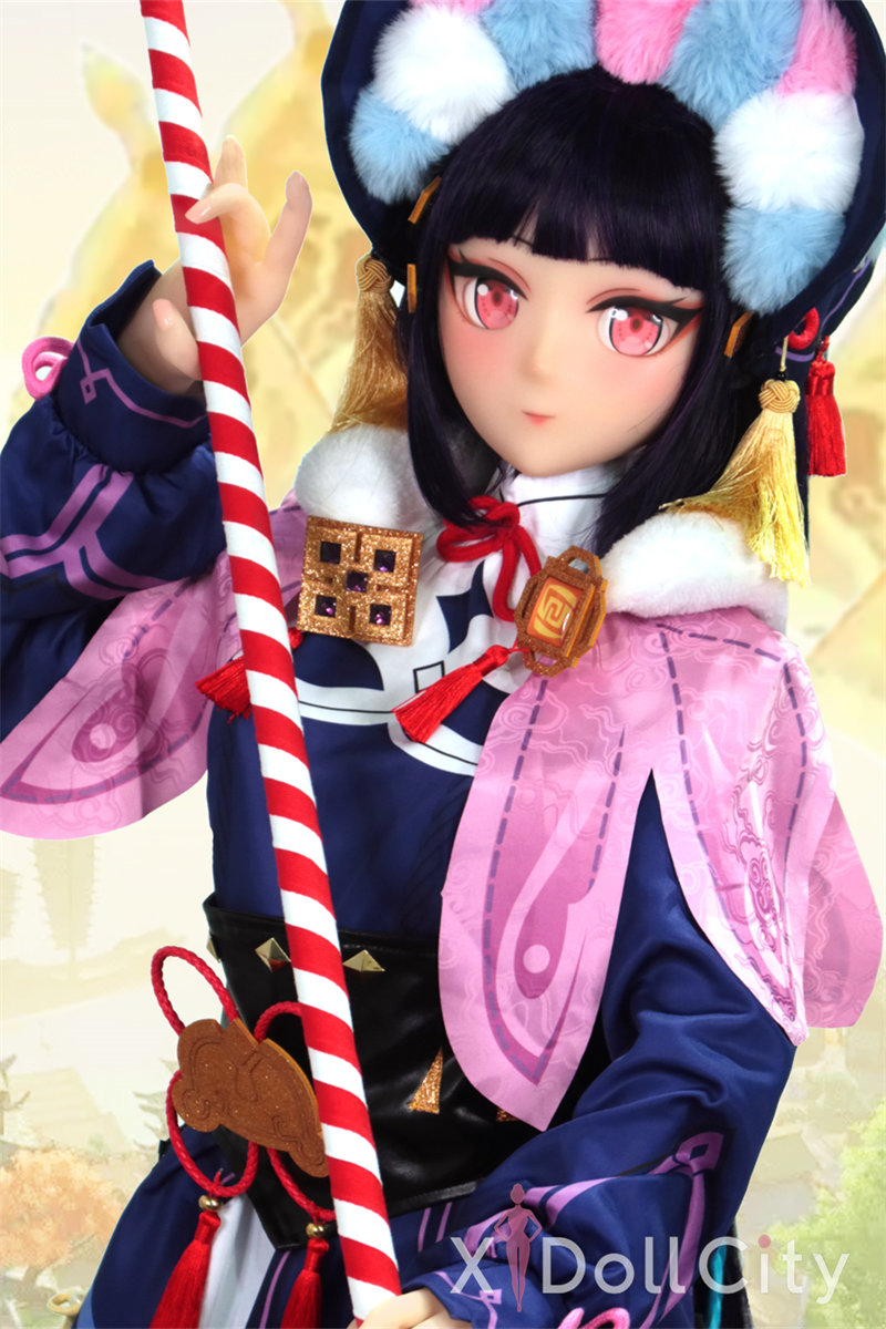 145cm B-Cup Silicone Head+TPE Body Sex Doll,Head #66