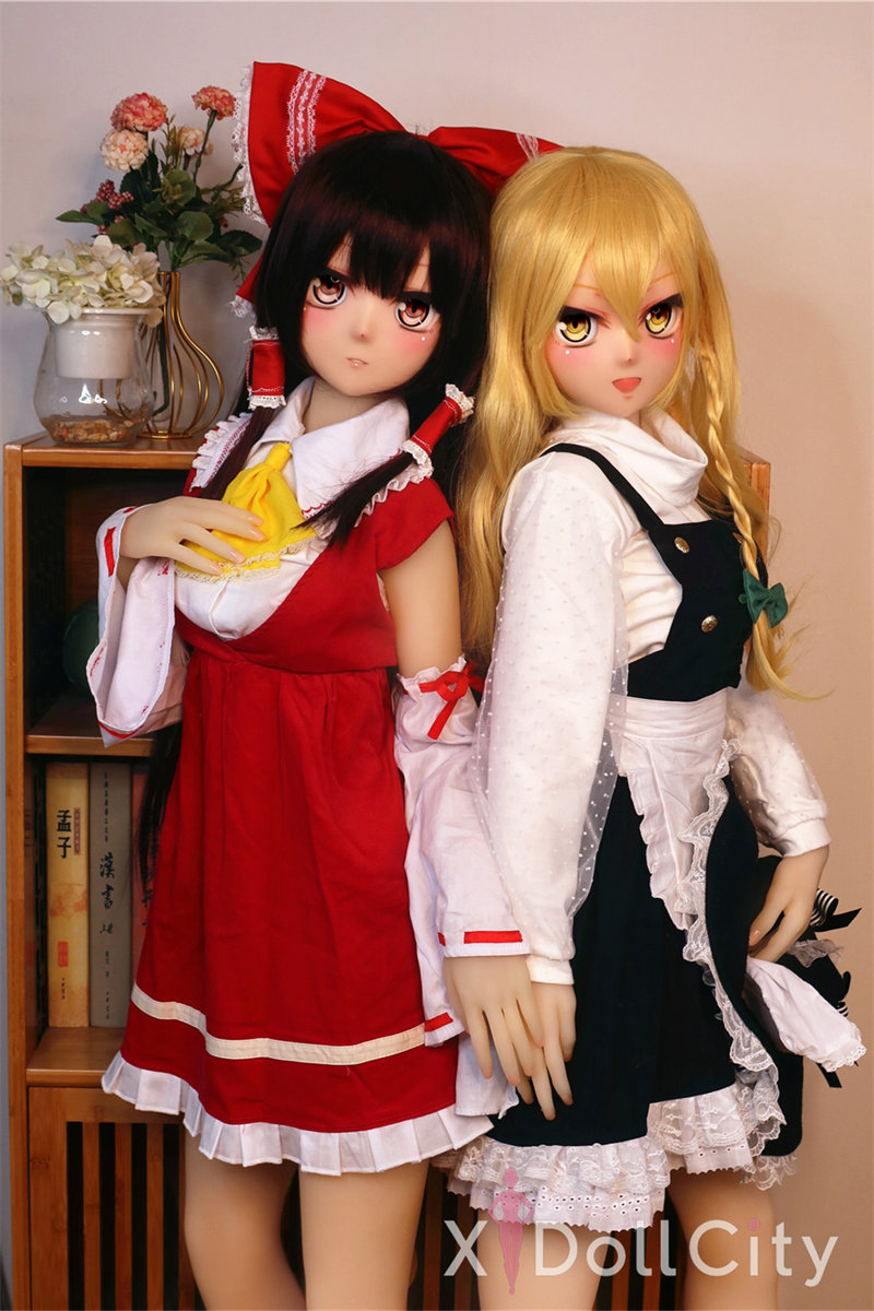 145cm B-Cup Silicone Head+TPE Body Sex Doll,Head #60 + Head #61