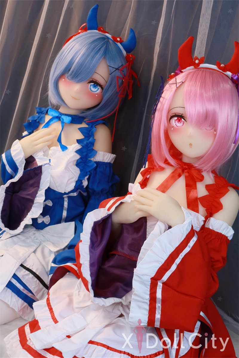 145cm D-Cup TPE Sex Doll,Head #40 + 145cm B-Cup TPE Sex Doll,Head #41