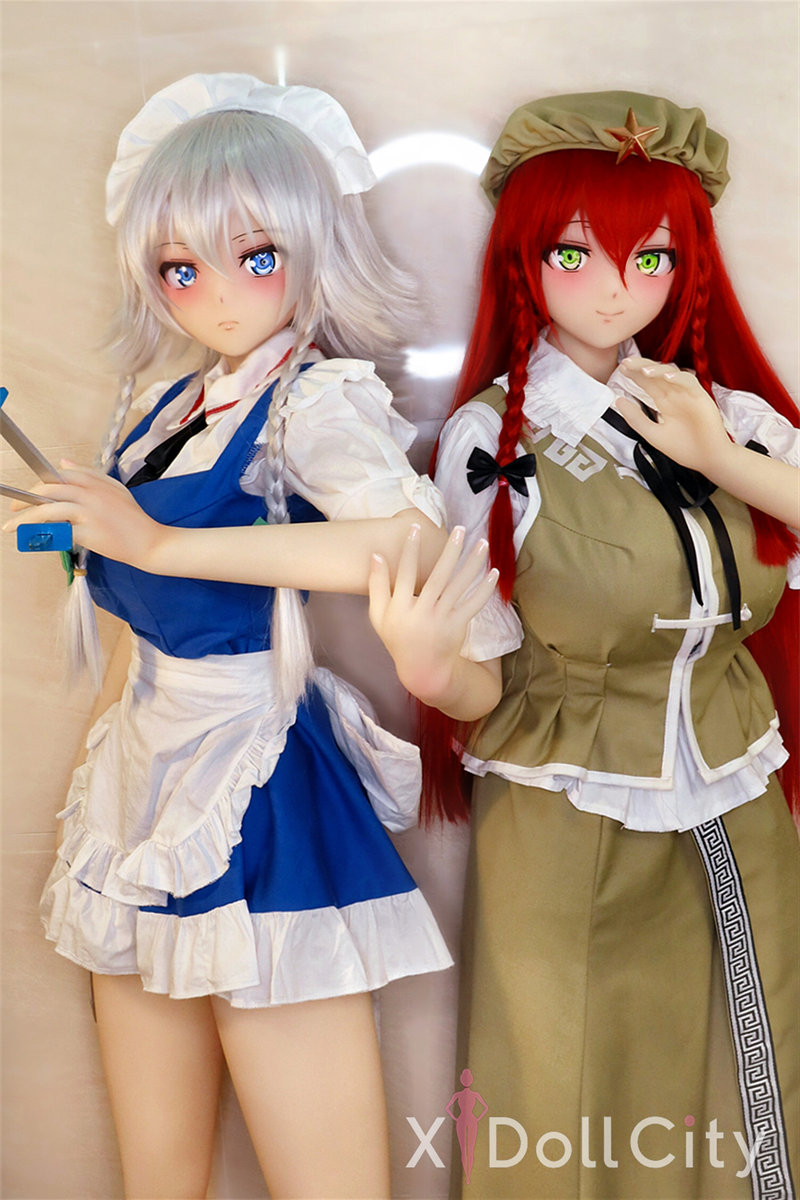 155cm F-Cup TPE Sex Doll,Head #49 + 155cm H-Cup TPE Sex Doll,Head #50