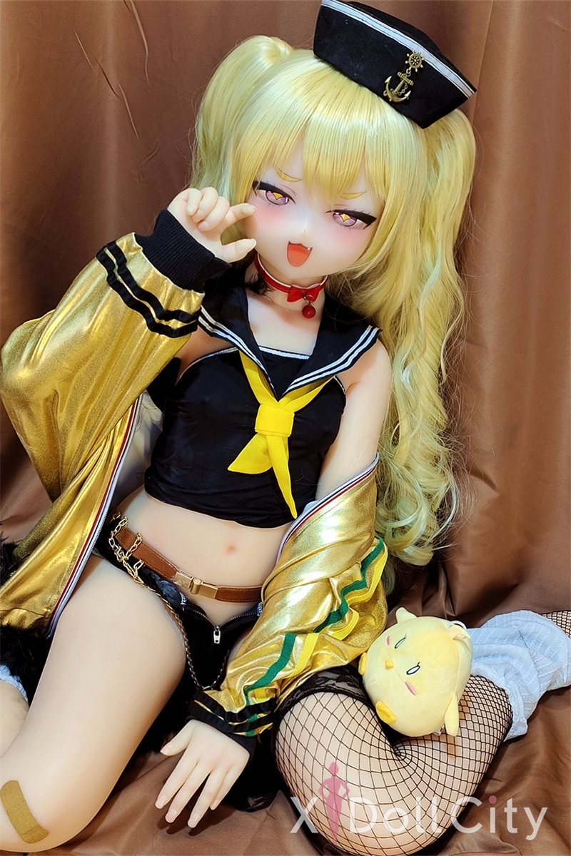 AA-Cup Plump Silicone Sex Doll,Head #84