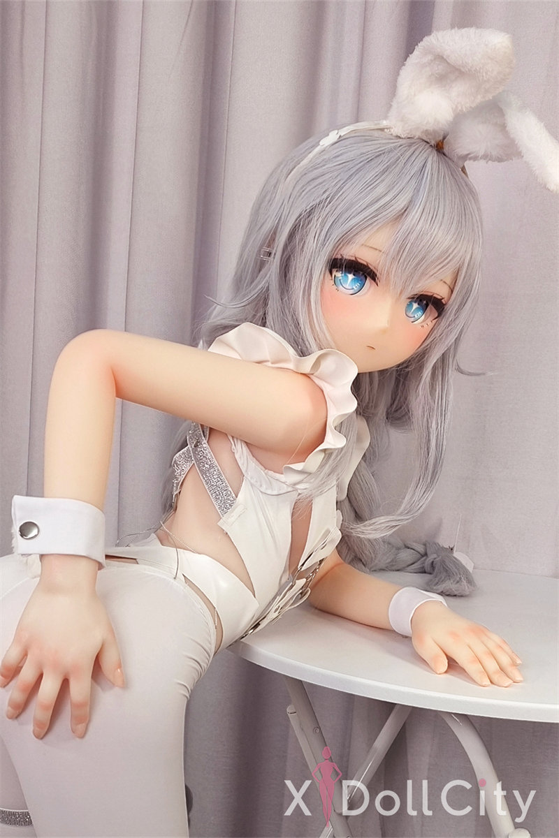 AA-Cup Slim Silicone Sex Doll,Head #80