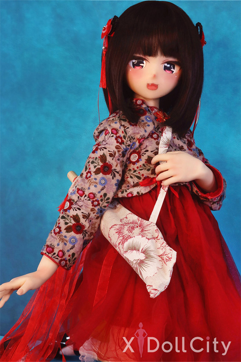 AA-Cup Slim Silicone Sex Doll,Head #65