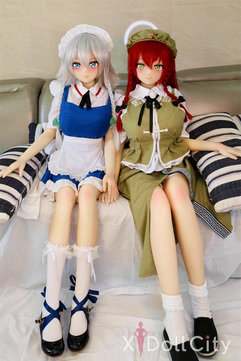 155cm F-Cup TPE Sex Doll,Head #49 + 155cm H-Cup TPE Sex Doll,Head #50