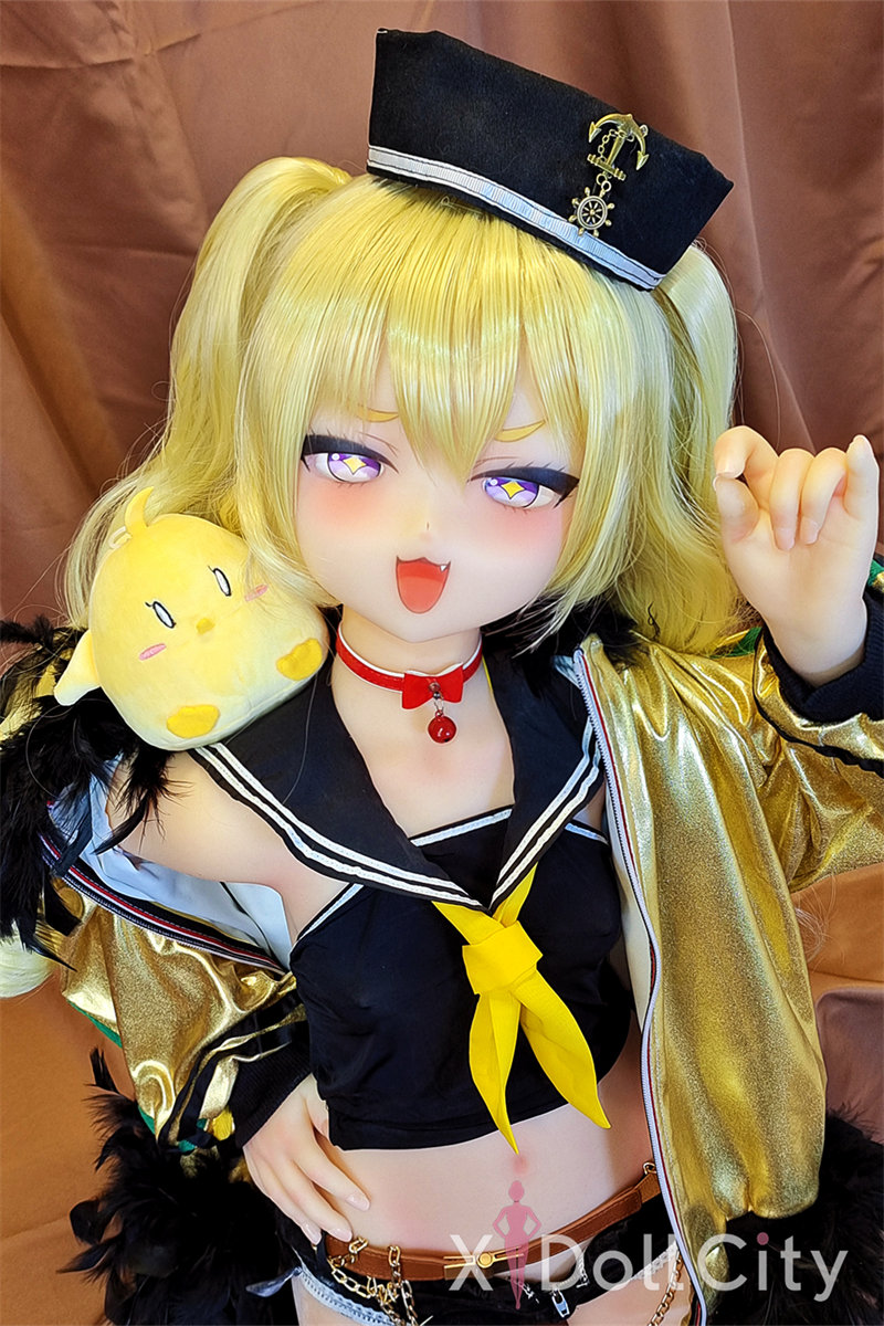 AA-Cup Plump Silicone Sex Doll,Head #84