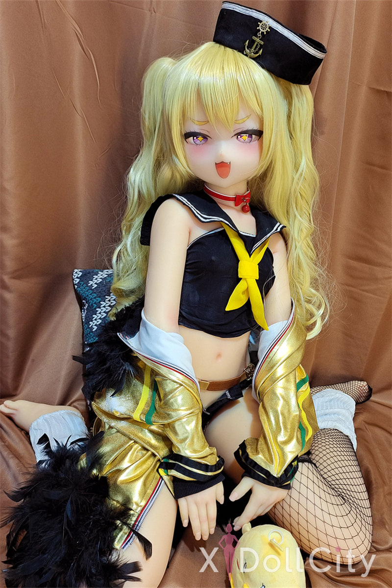 AA-Cup Plump Silicone Sex Doll,Head #84