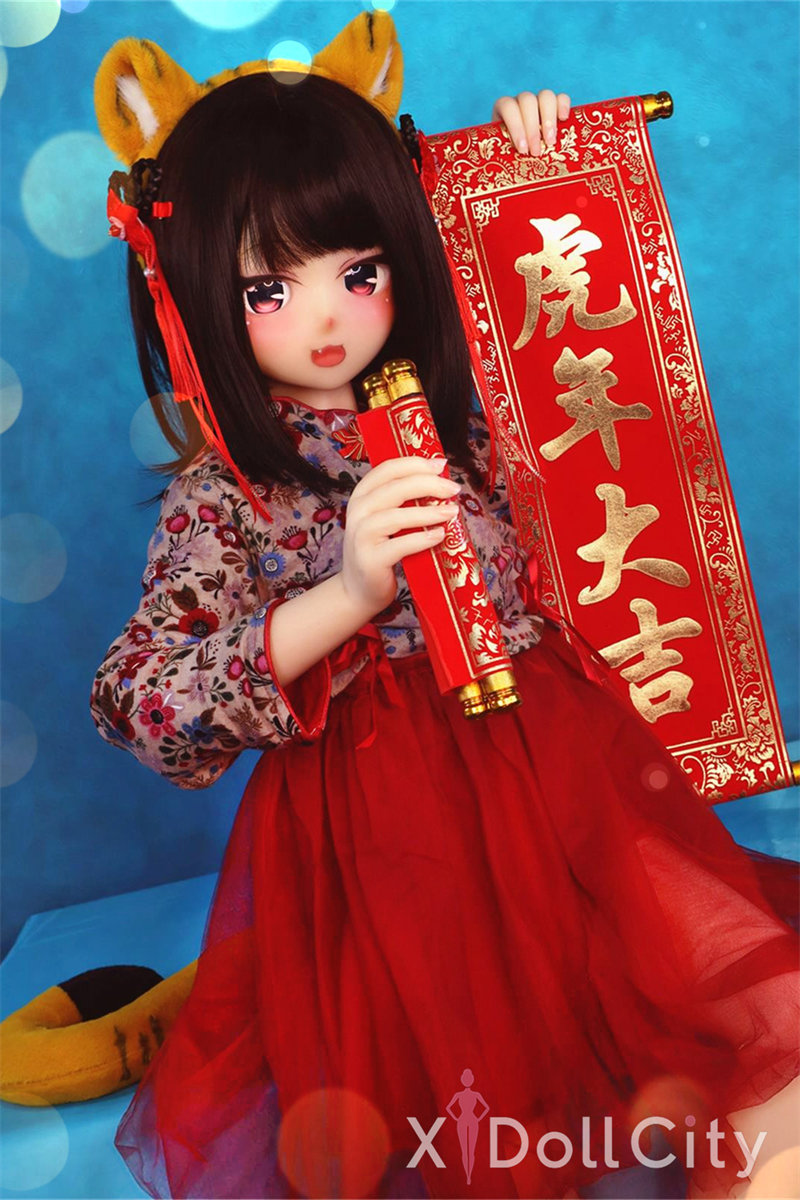 AA-Cup Slim Silicone Sex Doll,Head #65