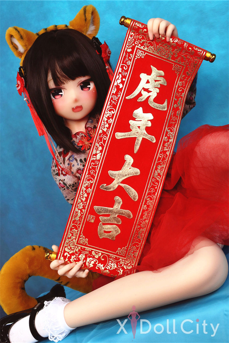 AA-Cup Slim Silicone Sex Doll,Head #65