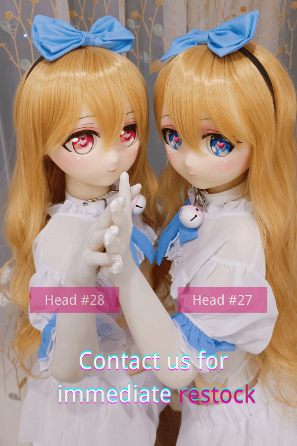 AA-Cup Plump TPE Sex Doll,Head #27 + AA-Cup Slim TPE Sex Doll,Head #28