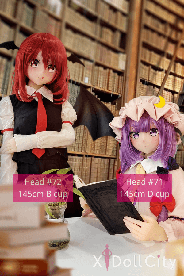 145cm D-Cup Hybrid Sex Doll,Head #71 + 145cm B-Cup Hybrid Sex Doll,Head #72