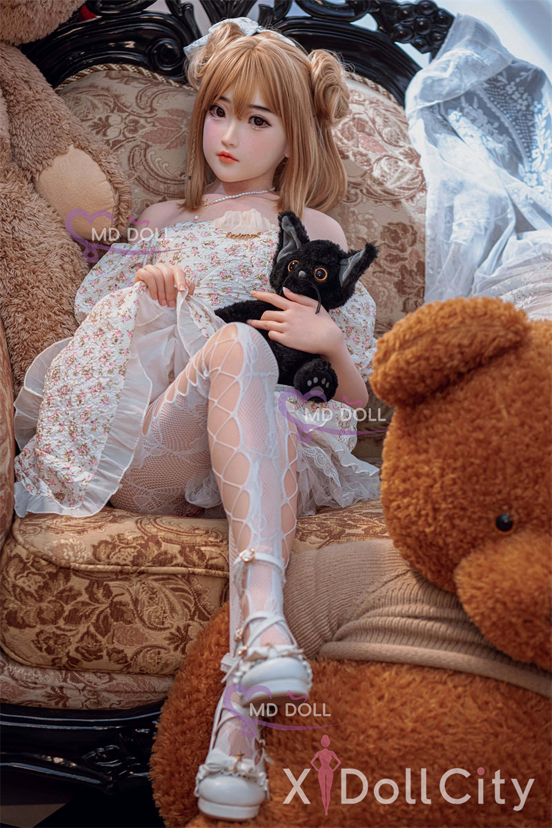 150cm Flat Chest Silicone Sex Doll,Head # M1