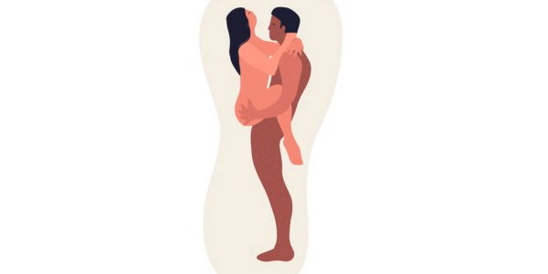 Yourself on the Shelf sex position, a strange position for creative and daring intimacy