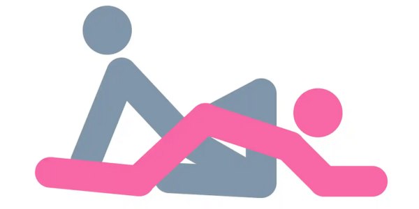 The Hinge gay sex pose