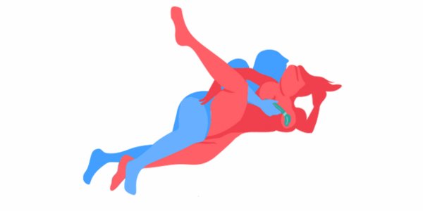 Open-Legged Spoon sex position, a crazy sex position for deeper connection