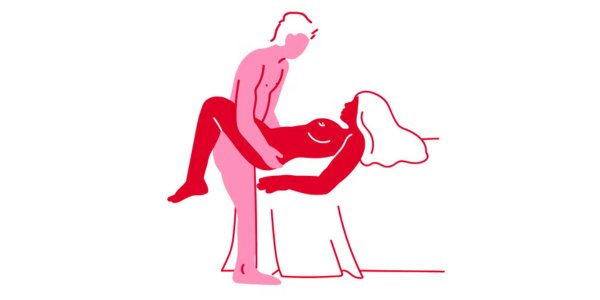 Table Top sex position, one of the weirdest sex poses for fun and adventurous intimacy