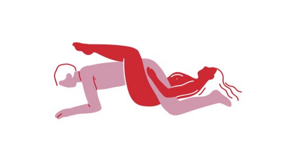Snow Angel sex position, one of the weirdest sex poses for unique and thrilling intimacy