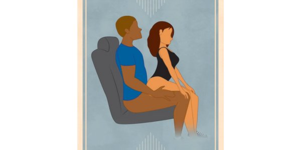 Seated Rear Entry sex position, one of the wildest sex positions for thrilling and adventurous intimacy