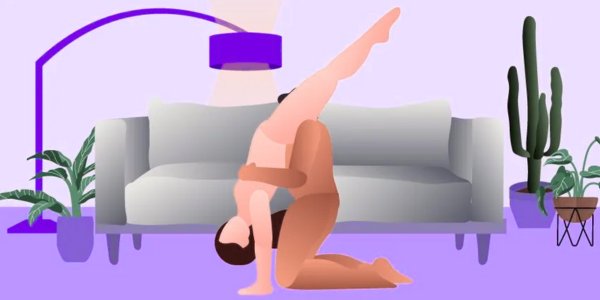 Stand & Suck sex position, a strange position for exciting and playful intimacy