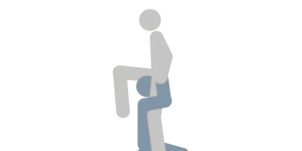 In this sex on standing position, the receiving partner lifts one leg for a new angle of oral pleasure, adding variety to traditional oral sex