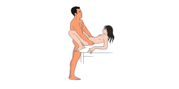 Table Top sex position, a sex on standing position for passionate and adventurous intimacy